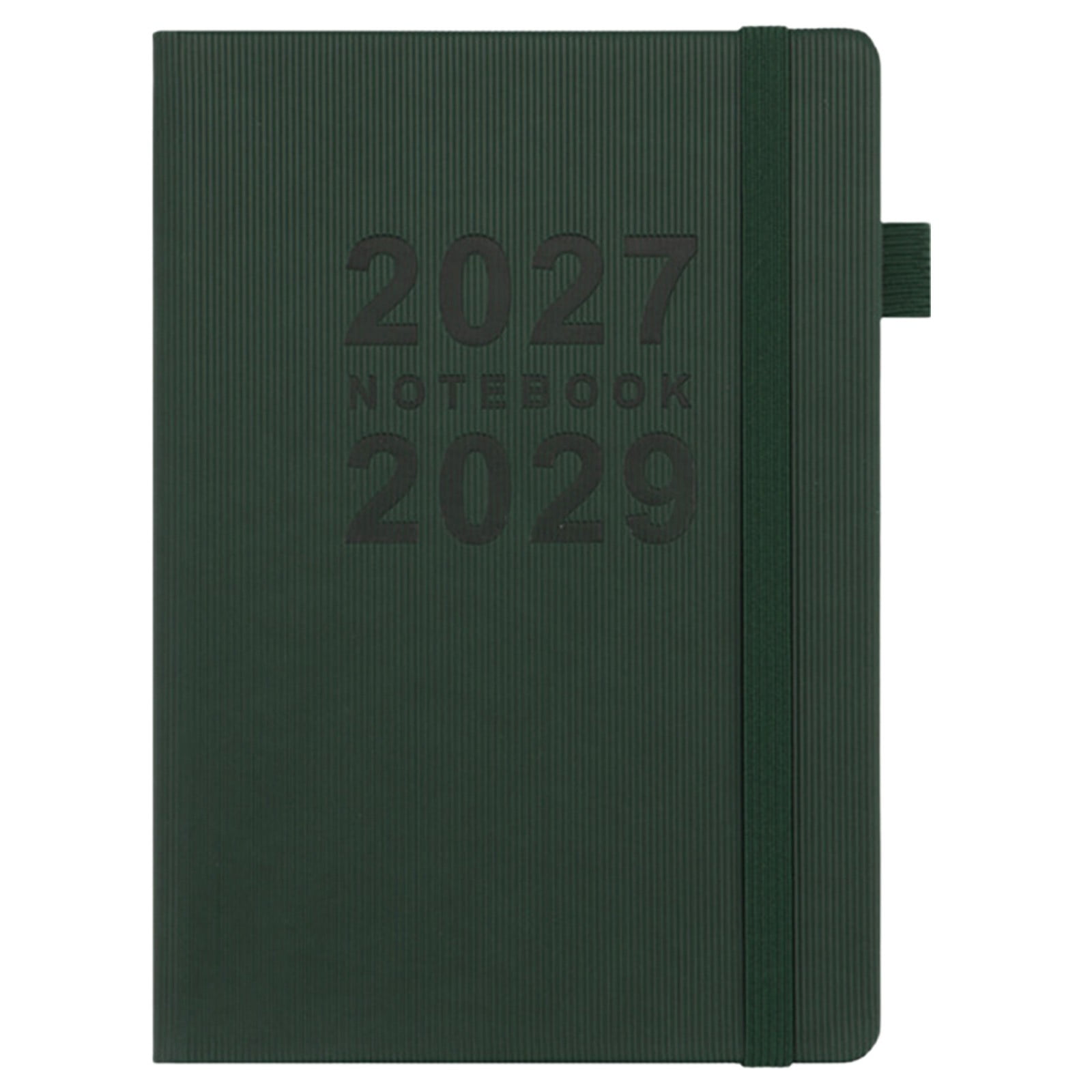 2027 to 2029 Three Year Planner, Thickened English Schedule Book Portable, Daily Weekly Monthly Annual Calendar Notebook, Efficient Time Management Organizer