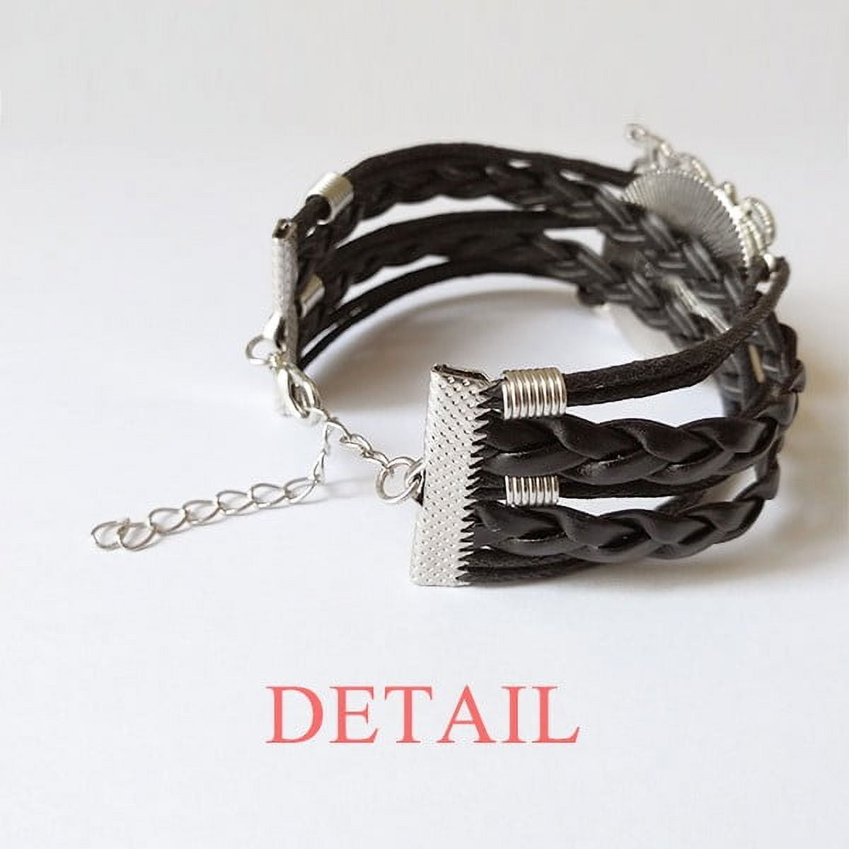 track field sprint anaerobic bracelet hand strap leather wristband double set