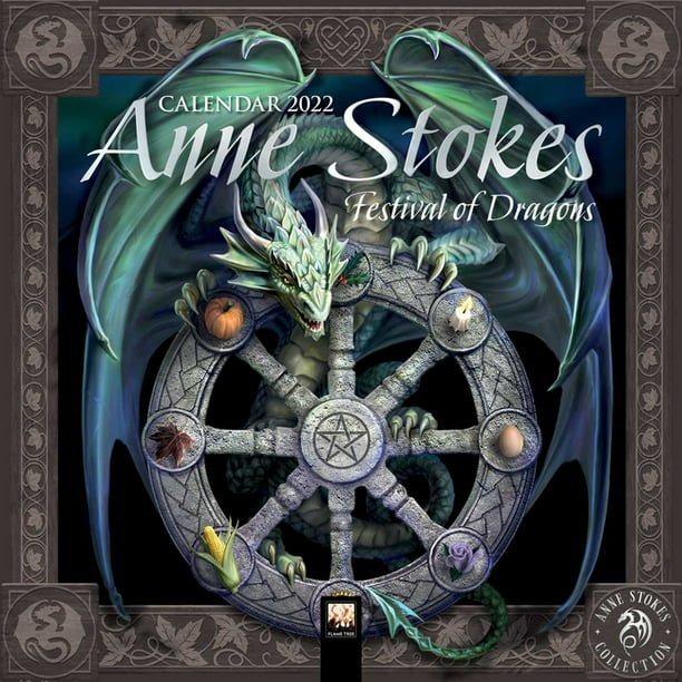 anne-stokes-kalender-2020-unicorns-eenhoorns-boeken-kleurboeken