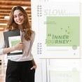 thumbnail image 2 of Clode Clode 4 Color Quote Print Bound Lined Notebook | 20.3×14cm 120 Pages Reusable Electronic, 2 of 8