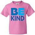 thumbnail image 3 of Inktastic Be Kind Logo in Blue Youth T-Shirt, 3 of 5