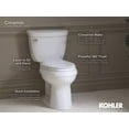 thumbnail image 2 of Kohler K-4418 Cimarron 1.6 Gpf Toilet Tank Only - Black, 2 of 4