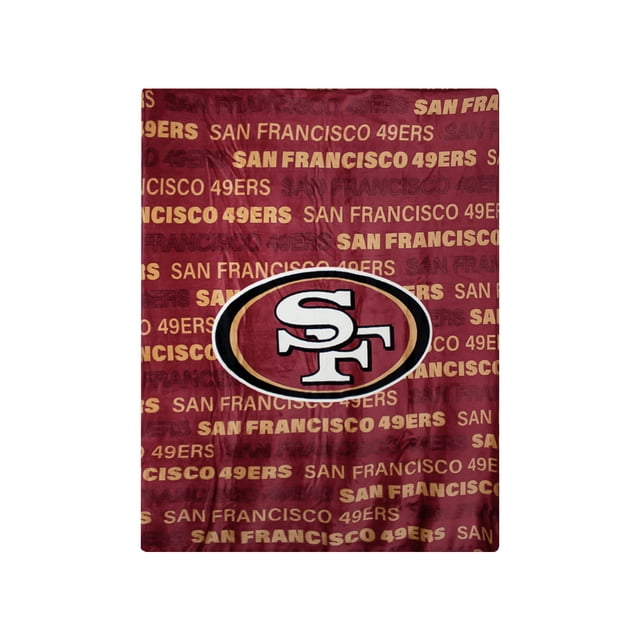 COBIJA FRAZADA NFL DE MICROPOLAR SAN FRANCISCO 49S 100% ORIGINAL