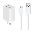 thumbnail image 1 of REMAX 2in1 Charger + Data Cable (Micro USB) - WP-U79M White, 1 of 2