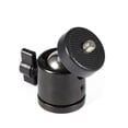 thumbnail image 4 of Injueey Adaptador de trípode de fotografía de 1/4 pulgadas y 3/8 pulgadas, Mini soporte de cabeza de bola, conector de cámara DSLR, cabeza de soporte Accesorios de cámara y óptica, 4 of 6