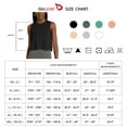thumbnail image 7 of BALEAF Workout Tops for Women Quick Dry Running Yoga Athletic Gym Exercise Sleeveless Shirts Loose Fit Black Size M, 7 of 7