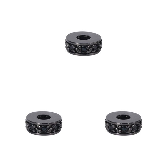 Sonducket Cuentas para hacer pulseras, Zirconia cúbica pequeña, exquisita decoración de cristal, diamantes de imitación para manualidades, Kit de Type1 NO1 Sonducket CBP307477
