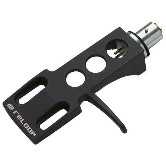 Reloop Reloop Headshell For 1/2-Inch Pick-Up Systems, Black Battery