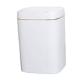 thumbnail image 1 of jifeng Intelligent Induction Garbage Bucket Dustbin Garbage Can for Office Home waterproof white 13L, 1 of 8