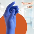 thumbnail image 2 of Guantes de examen de nitrilo Caring XL (90 unidades) sin polvo, 2 of 6