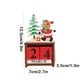 thumbnail image 3 of Christmas Decorations Wooden Calendar Ornaments Christmas Gifts Snowman Mini Desktop Desktop Table, 3 of 6
