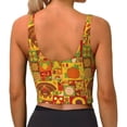 thumbnail image 3 of Lsque Thanksgiving Day Printed Women'S Sports Bra, Compression, Moisture Wicking, High-Impact Sports Bra For Women,Supportive sports bra-XX-Large, 3 of 9