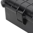 thumbnail image 5 of vidaXL Portable Flight Case Black 52x40x19 cm PP, 5 of 5