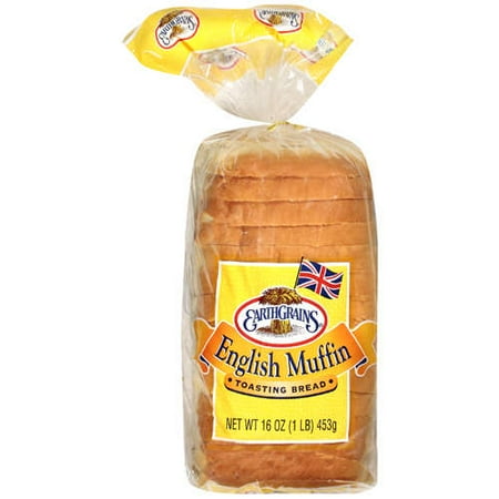 Earth Grains: Toasting Bread English Muffins, 16 oz
