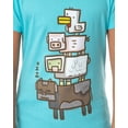 thumbnail image 2 of Girls Minecraft Animal Totem Short Sleeve Tee T-Shirt, 2 of 2