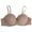 Army Green, variant on Nilvkv No Underwire Bras for Women, Push Up Bra, Solid Wireless Back Four Row Three Hook Push Up Open Back Everyday Bra Gray 34ABC