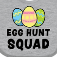 thumbnail image 4 of Inktastic Egg Hunt Squad with Easter Eggs Boys or Girls Baby Bib, 4 of 4