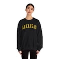 thumbnail image 4 of Arkansas Sweatshirt Gifts Crew Neck Shirt Long Sleeve Unisex, 4 of 7
