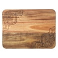 thumbnail image 6 of The Pioneer Woman 9" x 13" Vintage Lace Ceramic Casserole Baking Dish with Wood Lid, Linen, 6 of 14
