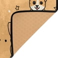 thumbnail image 4 of Halloween Dog and Pumpkin Memory Foam Area Rug 31"x20" Non Slip, Absorbent, Fade Proof for Living Room, Bedroom, Office, 4 of 7