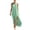 Green, variant on Women's Summer Floral Beach Flowy Split Maxi Long Dresses,White,Women's S-XXL