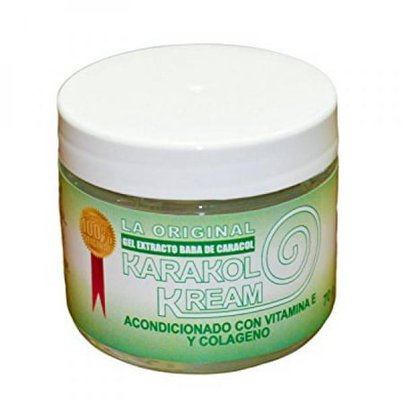 karakol kream elicina crema de caracol snail cream eliminates & softens wrinkles, acne, rosacea, scars, burns, age spots & stretch