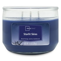 Mainstays Starlit Skies Scented 3 Wick Candle, 11.5 oz.