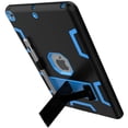 thumbnail image 5 of For iPad 10.2 2019 Case,iPad 7th Generation Case with Pencil Holder Kickstand Shockproof Three Layer Heavy Duty Protective Cover with Tempered Glass Screen Protector -Blue, 5 of 11