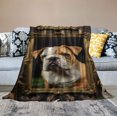 thumbnail image 2 of ARISTURING English Bulldog Blanket for Girls Boys Kids Silky Soft Plush Throw Blanket for Couch Bed Sofa, Cute Small Cozy Warm Baby Toddler Blankets for Daycare Preschool Naptime, 2 of 6
