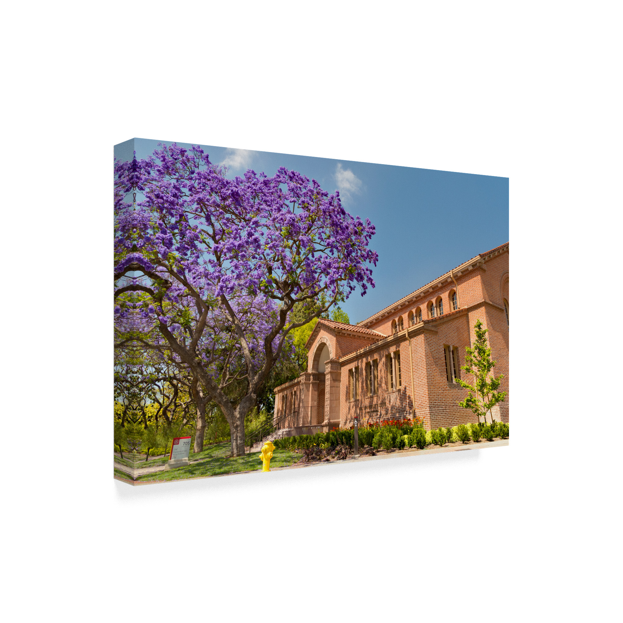 Trademark Fine Art 'Usc University Club' Canvas Art by Chris Moyer