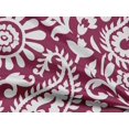 thumbnail image 5 of oneOone Rayon Medium Purple Fabric Block Craft Projects Decor Fabric Printed By The Yard 56 Inch Wide, 5 of 5