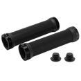 thumbnail image 1 of 2 uds empuñaduras de bicicleta manillar de bicicleta antideslizante de goma con cubiertas de plástico para reemplazo de bicicleta de montaña de carretera de 22mm negro, 1 of 10