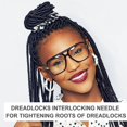 thumbnail image 4 of 3 herramientas para rastas, herramientas de enclavamiento para rastas, Sisterlocks y accesorios de inicio para tensar rastas. Aguja de fácil bloqueo para rastas., 4 of 4