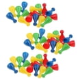 thumbnail image 3 of Juego de mesa, 48 piezas de plástico, piezas de ajedrez, acc, 3 of 5