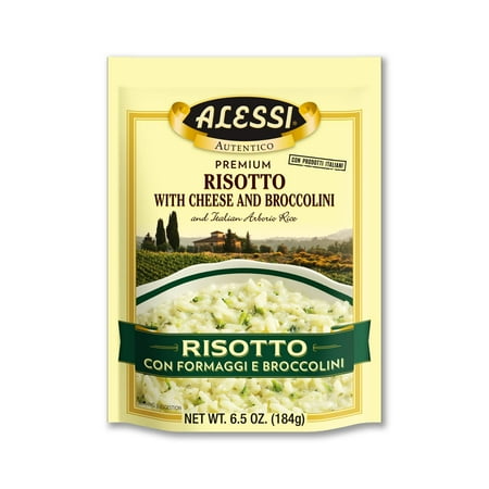 Alessi Risotto with Cheese and Broccolini Rice, 6.5 oz