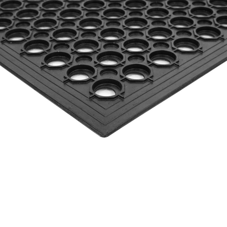 Buffalo Tools Indoor/Outdoor Durable Anti-Fatigue 36 in. x 60 in.  Industrial Commercial Restaurant Bar Rubber Floor Mat in Black RMAT35 - The  Home Depot