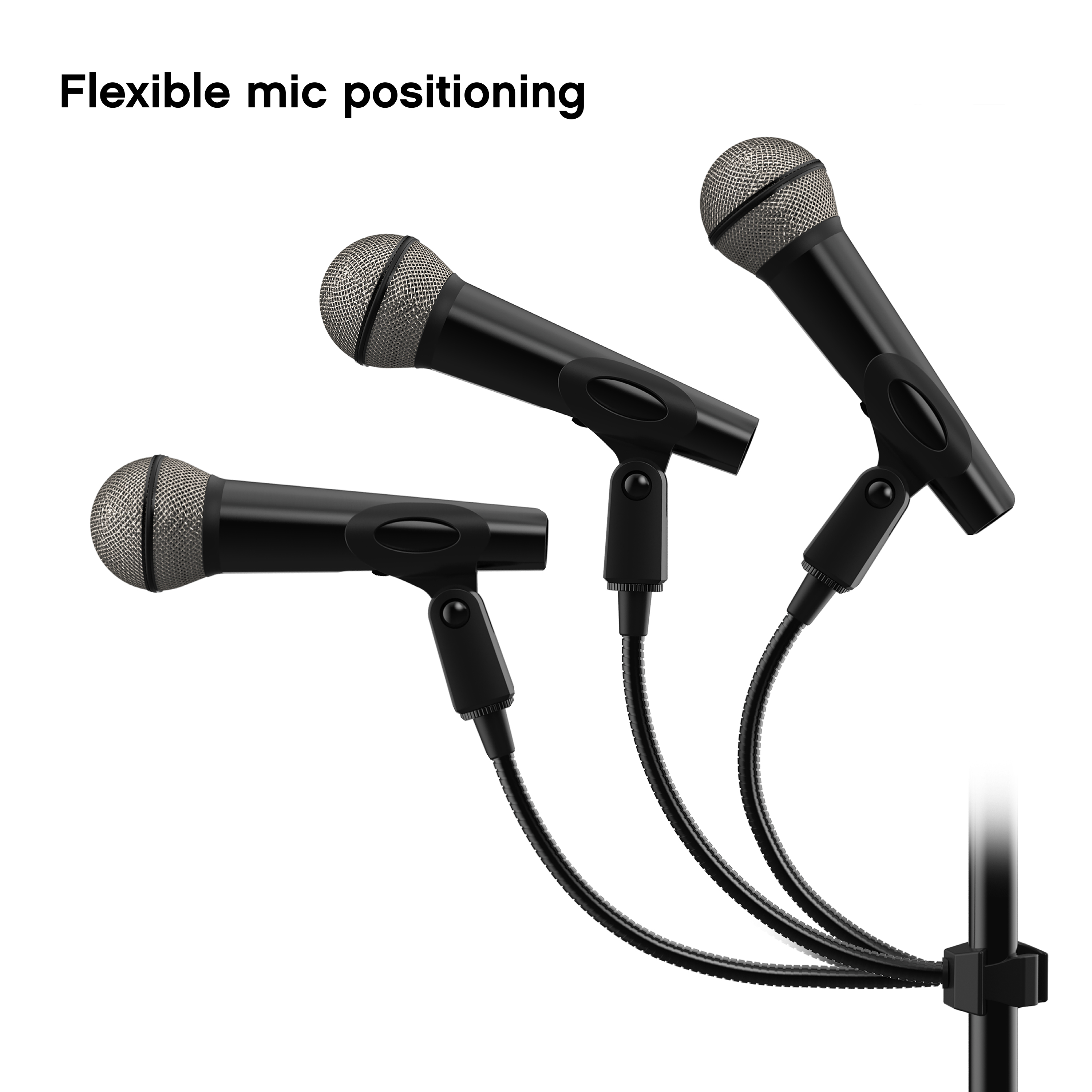 On Air Ring Light Pro, 10 in. USB-Powered LED Ring Light and Media Station with Microphone, Phone Holder, and Extendable Tripod Stand