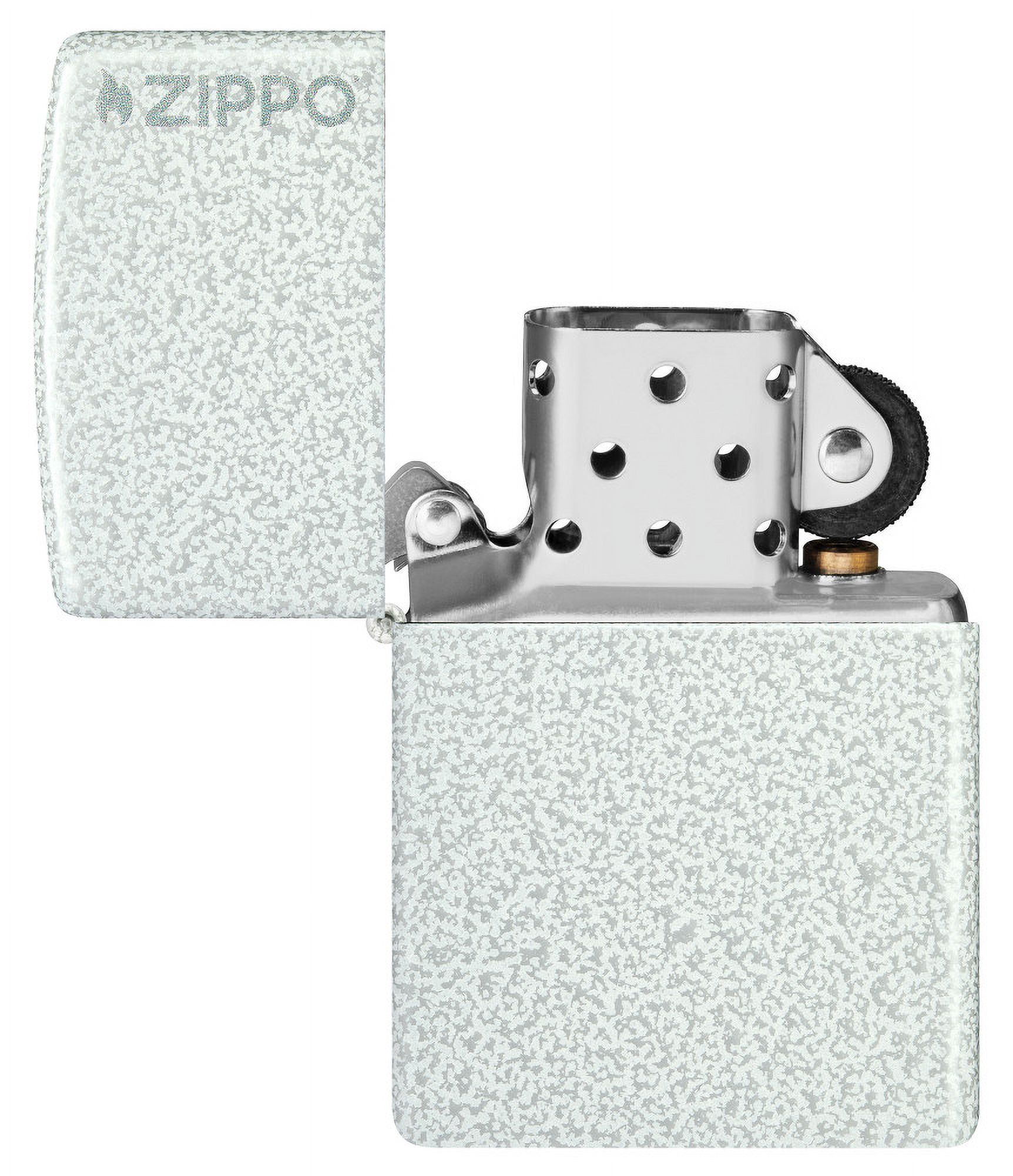Zippo Classic Glacier Logo Pocket Lighter