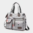 thumbnail image 2 of Sacs Bandoulière pour Femmes Mode Sacs à Main Imperméables Grande Capacité Sac d'Épaule Gris, 2 of 6