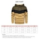 thumbnail image 3 of Sudadera Con Capucha Para Hombre, Cómoda Sudadera Con Capucha De Empalme De Color Para Hombre Fibra De Poliéster Agradable A La Piel Suelta De Moda Para Acampar Para Trabajar ANGGREK OD Verde 2XL, 3 of 4