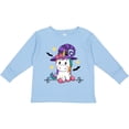 thumbnail image 3 of Inktastic Halloween Girls Unicorn Witch Girls Long Sleeve Toddler T-Shirt, 3 of 5