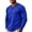Blue, variant on Delconic Men's Long Sleeve Henley Shirts Casual Cotton Shirt Soft Lightweight Pullover 3-Button Shirt Spring Basic Tops Blue L