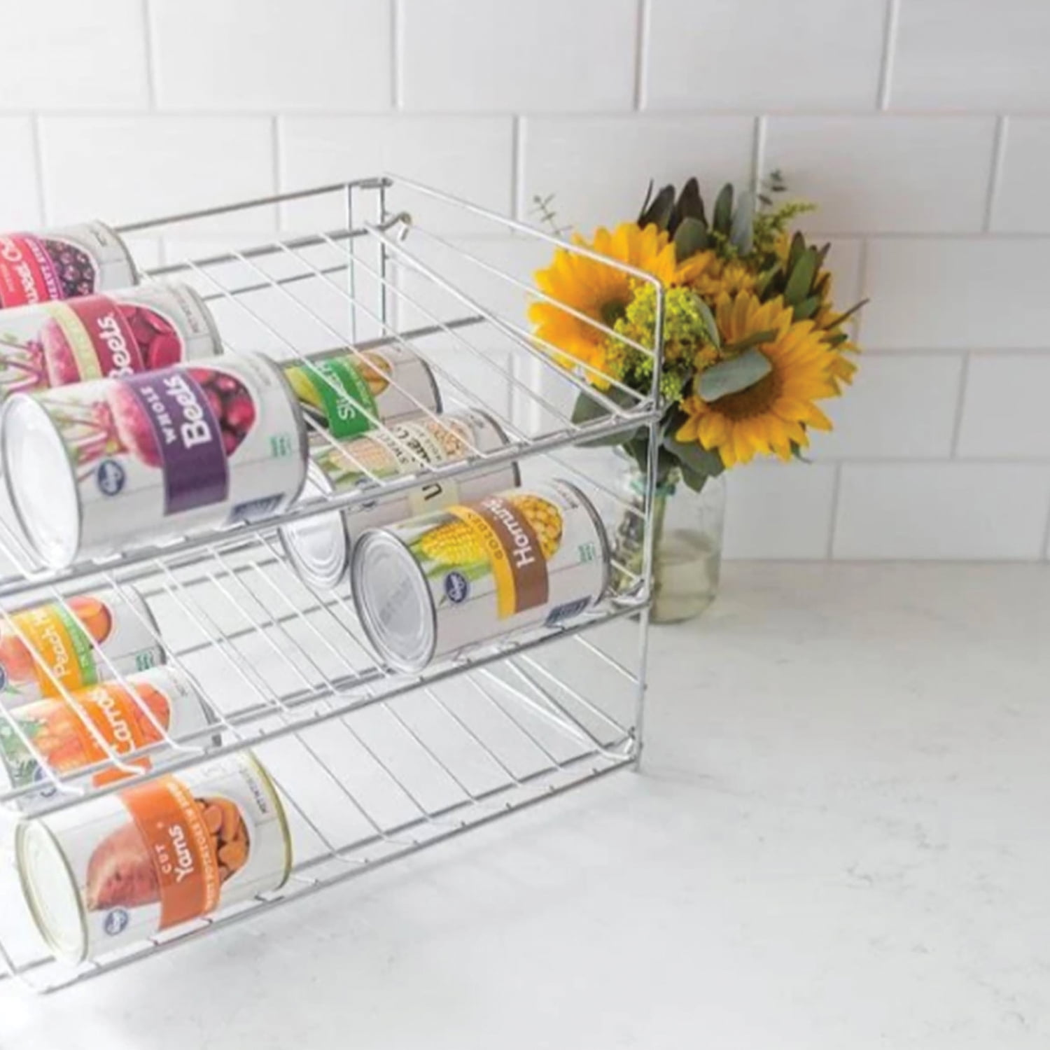 Better Houseware Can Organizer, Chrome, 1448.6