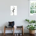 thumbnail image 3 of Art.com Abstract Black Smoke - The Dancer Art Print by Philippe HUGONNARD, 16" x 24", 3 of 4