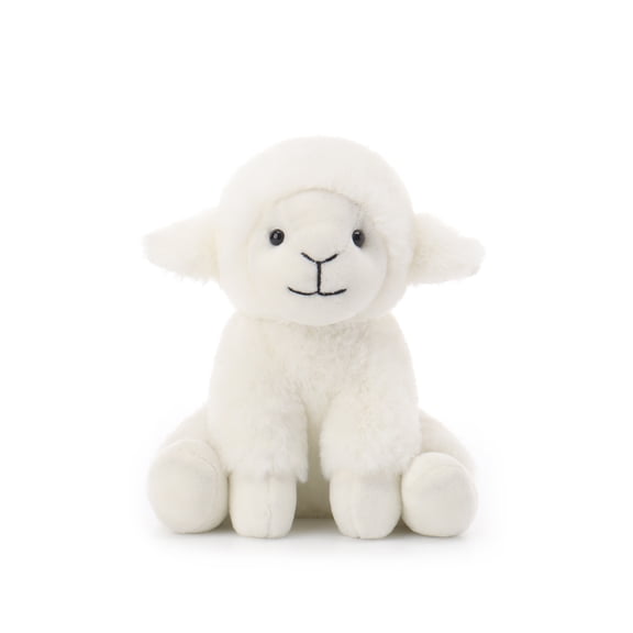 Apricot Lamb Cream Lamb Plush Toy for Kids 7 Inches
