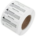 thumbnail image 1 of 1000pcs Self-adhesive Shipping Labels Packing Box Suffocation Warning Labels Suffocation Labels, 1 of 4
