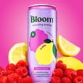 thumbnail image 2 of Bloom Nutrition Sparkling Energy Drink, Raspberry Lemon, 12 fl oz Single Can, 2 of 10
