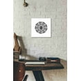 thumbnail image 3 of Epic Graffiti 'Bw Hamsa Mandala' by Linda Woods, Canvas Wall Art, 12"x12", 3 of 3