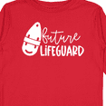thumbnail image 4 of Inktastic Future Lifeguard Lifeguard Buoy Boys or Girls Long Sleeve Toddler T-Shirt, 4 of 5