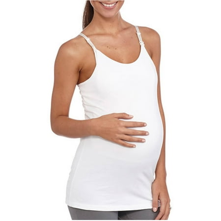 maternity mamma oh tank plus nursing straps cami adjustable basic